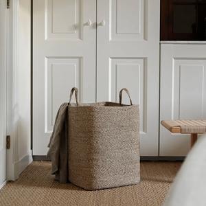 Cesta Cuadrada de Seagrass - Cesta de Almacenamiento Grande Hecha a Mano, Venta al por Mayor, Ecológica, Hecha en Vietnam - Product Image 2