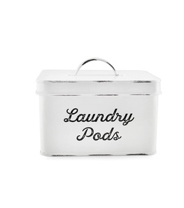 Grand pot de rangement galvanisé pour l'organisation du garde-manger, avec couvercle hermétique anti-humidité, marque privée - Product Image 4