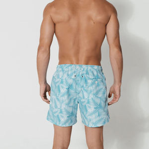 Custom Logo <b>Mens</b> Summer Swimming Shorts Swim <b>Trunks</b> Casual Printed Knitted Eco-Friendly Elastic Waist Quick Dry Beach Wear - Product Image 6