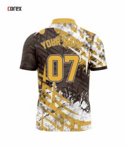 เสื้อเจอร์ซีย์โบว์ลิ่งผู้ชายแบบมีซิป ปรับแต่งได้ พร้อมพิมพ์ชื่อทีมและหมายเลขด้วยเทคนิคฮีททรานเฟอร์ ระบายอากาศได้ดี แห้งเร็ว แขนสั้นสำหรับเล่นกีฬา - Product Image 2