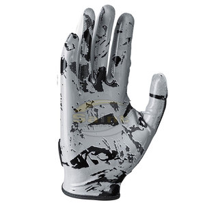 Factory Direct Sale Training Full Finger American Football <b>Gloves</b> Full Finger Pakistan Made Cheap Price American Football <b>Gloves</b> - Product Image 3