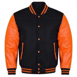 Chaqueta Varsity Formal Lisa al por Mayor, Chaqueta de Béisbol de Mezcla de Lana de Alta Calidad con Patrones de Camuflaje y Personalización Frontal - Product Image 4