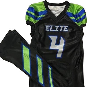 Conjunto de uniformes de fútbol, camiseta personalizada con impresión por sublimación, uniforme americano - Product Image 1