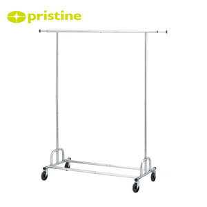 Perchero moderno de metal y acero con ruedas, soporte portátil independiente para almacenamiento de ropa, mueble para dormitorio - Product Image 4