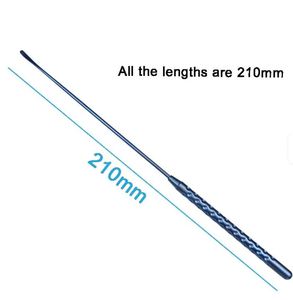 Micro-curettes à crochet pour nerfs, spatules de dissection, curettes vasculaires en acier inoxydable, instruments manuels CE de haute qualité - Product Image 2