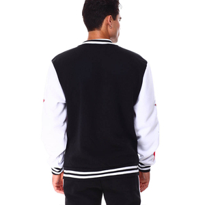 Custom Embroidered Varsity Jacket Men Women Unisex Teamwear Uniform Baseball Jacket Supplier Men's Jackets - Product Image 2