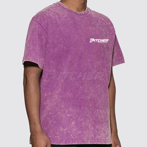 Camiseta de Calidad Premium con Efecto Lavado Ácido para Hombre, Material Suave, Estilo Casual Esencial - Product Image 6