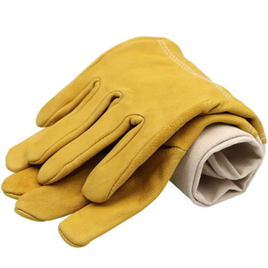 High Quality Waterproof <b>Long</b> Sleeve Leather Work <b>Gloves</b> Hand Beekeeping <b>Gloves</b> welding <b>gloves</b> Anti-Bite <b>Gloves</b> - Product Image 3