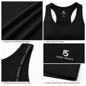 Wholesale Women Quick Dry Sports Tank <b>Top</b> Breathable Racerback Yoga Fitness Gym Vest Sleeveless Athletic Training Workout <b>Top</b> - Product Image 3