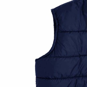 Chaleco Acolchado de Invierno Talla L, Color Azul Marino, con Cuello Alto, Logotipo Frontal, Impermeable, Transpirable, con Opciones Personalizables - Product Image 3