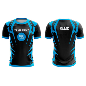 Maillot de football pour homme de haute qualité 100% polyester, personnalisable, vêtements d'entraînement à manches courtes, respirant, léger, séchage rapide - Product Image 6