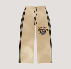 Nouvel ensemble pantalon et sweat à capuche personnalisé 2026 avec strass et impression sérigraphiée, style vintage, qualité supérieure, grammage lourd, couleur unie - Product Image 6