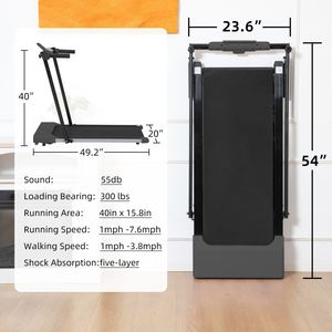 Caminadora Doméstica con Iluminación LED para Caminar y Correr - Product Image 6