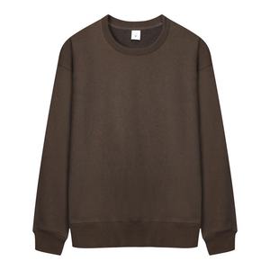 Haute qualité 530gsm 100% coton pré-rétréci pull sweat lourd Logo personnalisé essentiel unisexe pour hommes plaine teint hiver - Product Image 5