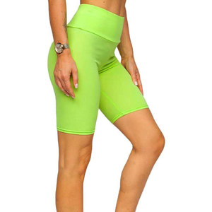 Quick Dry <b>Women</b> Yoga <b>Shorts</b> <b>Elastic</b> <b>Waist</b> Lightweight Fabric Stylish Seam Detail Custom Apparel Manufacturing - Product Image 6