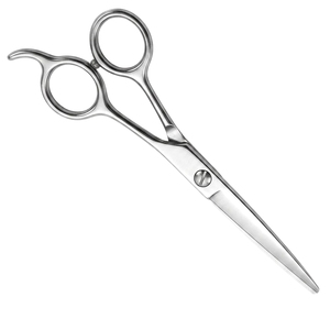 Ciseaux de coiffeur professionnels de qualité supérieure en acier inoxydable 440C, manche long, lame tranchante, ciseaux de coupe de cheveux de salon, qualité d'exportation - Product Image 3