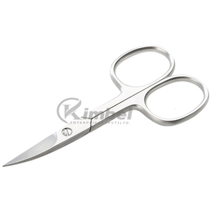 Small Straight Stainless Steel Beauty <b>Scissors</b> Russian Style <b>Nail</b> Care And Eyebrow <b>Scissor</b> - Product Image 4
