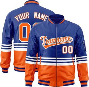 Wholesale Custom Embroidery Letterman <b>Mens</b> <b>Jacket</b> Breathable Polyester Red Bomber Varsity Regular Fit <b>Long</b> <b>Jacket</b> for <b>Men</b> - Product Image 6