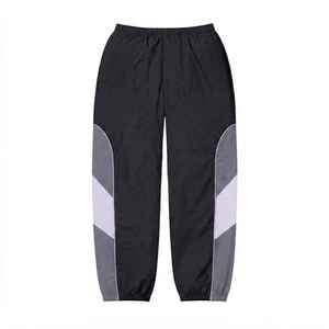 Custom <b>Men's</b> Windbreaker Tracksuit <b>Thermal</b> Print Embroidery Lightweight Zip Contrast Color 2 Piece Biker Sportswear OEM - Product Image 3