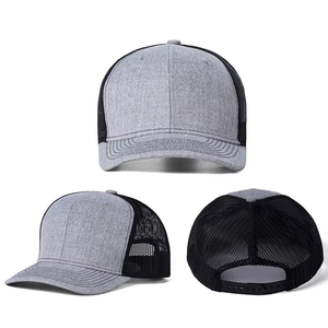Custom Private Label 5-Panel Casual Travel Trucker <b>Hats</b> OEM Bulk Mesh Breathable Unisex Adult Caps Wholesale Manufacturer - Product Image 4