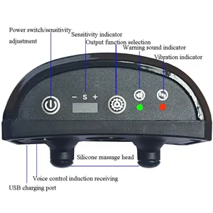 Lovoyager <span class=keywords><strong>Anti</strong></span> <span class=keywords><strong>Bark</strong></span> Collar Tanpa Kejutan Sensitivitas Dapat Disesuaikan Intensitas Bunyi Tanpa Rasa Sakit IP67 Tahan Air Baterai Isi Ulang 10-20 - Product Image 5