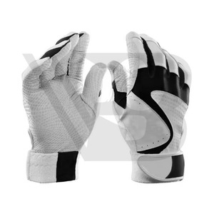 Best Quality Custom Logo Baseball And Softball Batting Gloves Breathable Leather For Adults For Pitchers - Product Image 5