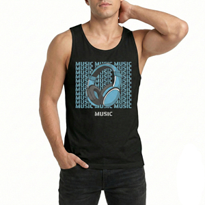 Wholesale Men's Graphic All Over Print Muscle Tank <b>Top</b> Trendy Casual Streetwear Sleeveless Tee Custom Factory Design Tank <b>Tops</b> - Product Image 1