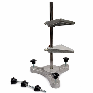 Watch Movement Holder Stand | Adjustable Clock Repair <b>Tool</b> | Heavy Duty Metal <b>Bench</b> Stand | for Regulating Assembly | and Repair - Product Image 1