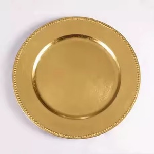 Plato Decorativo de Latón de Primera Calidad para Bodas, Vajilla para Eventos, Colección para Organizadores de Eventos - Product Image 3