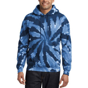 Sudaderas con capucha Tie Dye para hombre al por mayor, transpirables, básicas, de algodón mezclado, de manga larga, de alta calidad. - Product Image 1