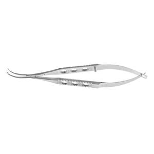 Pinces de maintien de lentilles Micro Clayman à mâchoires angulaires délicates et tiges légèrement courbées – Instrument chirurgical ophtalmique et ORL - Product Image 2