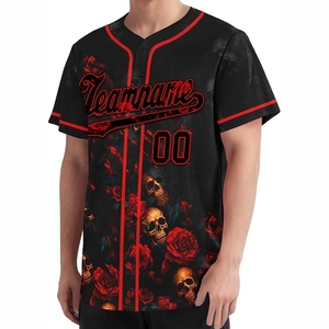 เสื้อเบสบอลแบบซับลิเมชั่นพร้อมผ้าดูดซับเหงื่อสำหรับนักกีฬา - Product Image 3