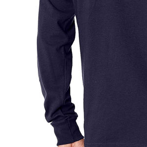 เสื้อยืดโอเวอร์ไซส์แขนยาวผู้ชาย คุณภาพพรีเมียม ราคาถูก ผ้าฝ้าย 100% ทรงหลวม ใส่สบาย กำลังเป็นที่นิยม - Product Image 6