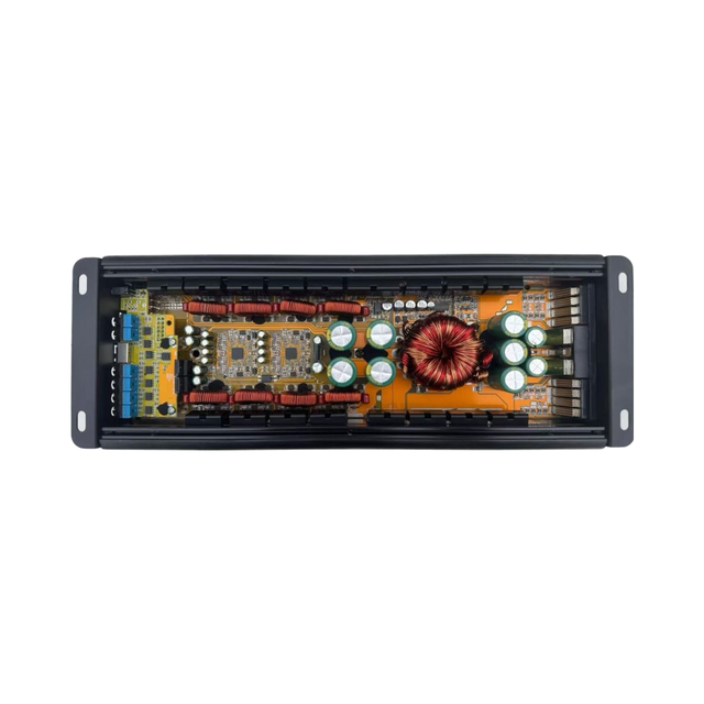 Professional 8 Channel Audio Power Amplifier 120Wx8 RMS for Car Subwoofer Speaker