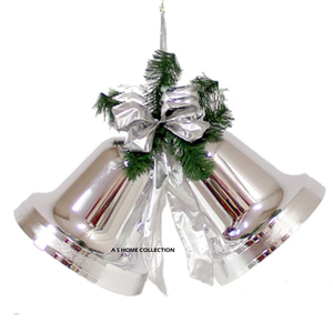 Campanas Navideñas Decorativas de Pared de Estilo Creativo, Adornos de Campanas Navideñas a Bajo Precio, Sublimación en Blanco para Venta Directa de Fábrica - Product Image 5