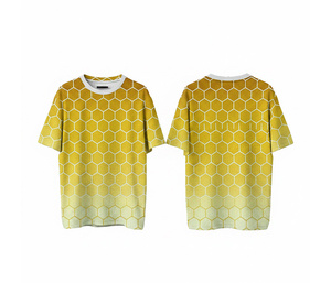 เสื้อยืดซับลิเมชั่นเต็มตัวที่สวมใส่สบายสำหรับกิจกรรมกีฬาประจำวัน |   ไซส์ผู้ชาย ผู้หญิง และเยาวชน |   น้ำหนักเบา แห้งเร็ว - Product Image 5