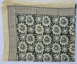 Wholesale Floral Bagru Print <b>Sarong</b> Lightweight Cotton Pareo Beach Vacation Wrap for Women Ethnic Hand Block Print <b>Sarong</b> Summer - Product Image 1