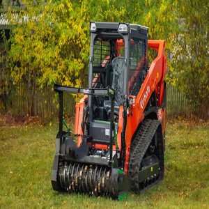 Chargeuse compacte Kubota robuste avec broyeur, excellente qualité, prix de gros, débroussaillage professionnel - Product Image 3