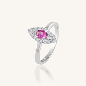 Anillo de Tanzanita y Diamantes en Plata de Ley 92.5 KLSR-11707 - Product Image 5