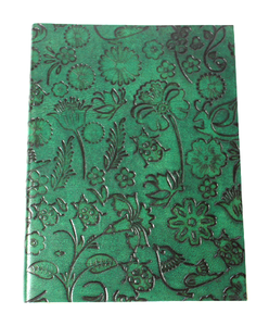 Cuaderno de Cuero Hecho a Mano con Papel de Algodón Reciclado, Libre de Madera y Ácido, con Cubierta con Diseño Grabado - Product Image 1