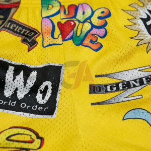 กางเกงขาสั้นชายแบบทันสมัยปี 2026 พิมพ์ลายทั้งตัว น้ำหนักเบา เป็นมิตรกับสิ่งแวดล้อม ผลิตจากโพลีเอสเตอร์ เหมาะสำหรับใส่ไปชายหาด - Product Image 4