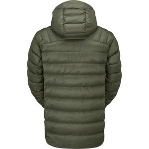 Chaqueta Larga Acolchada Personalizada para Hombre con Relleno Térmico, Logotipo Frontal y Tela Resistente a la Intemperie - Product Image 5