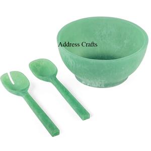 Meilleures ventes 2026 : Bol minimaliste en résine sur pied, plats de service décoratifs pour le Ramadan, pour dattes et chocolat, et plateaux de service pour la décoration intérieure - Product Image 2