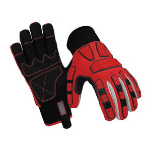 Guantes de Seguridad Mecánicos de Alta Visibilidad, Transpirables, Anti-Impacto, con Protección TPR Resistente, Resistentes a Cortes, Vibraciones y Antideslizantes - Product Image 6