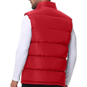 Men's Winter Warm Outdoor Puffer Vest <b>Thick</b> <b>Fleece</b> Lined Sleeveless <b>Jacket</b> Outdoor Men Vest - Product Image 5