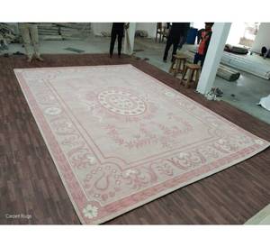 Alfombras de algodón hechas a mano de alta demanda, coloridas, de 8x10, para sala de estar, tejidas a mano, estilo Oushak persa, antideslizantes. - Product Image 3