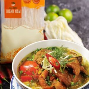 Fideos de Arroz Finos y Secos en Bolsa, Venta al por Mayor, 100% Fideos de Arroz, Ingredientes Limpios, Marca Privada - Product Image 3