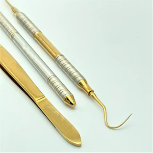 Kit d'examen dentaire de base Bone Bridge en acier inoxydable de haute qualité, 3 pièces, instruments de diagnostic manuels, ensemble d'élévation du sinus - Product Image 5