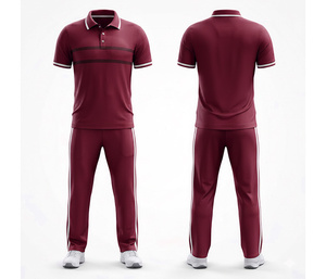 Custom <b>Cricket</b> Apparel Manufacturer for International Buyers | Men Women Youth <b>Cricket</b> Wears Polo Shirt and Trouser Full Team - Product Image 5