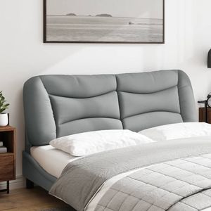 Cojín para Cabecera de Cama Queen, Color Gris Claro, 100% Poliéster, Almohada de Lectura y Reposo - Product Image 3